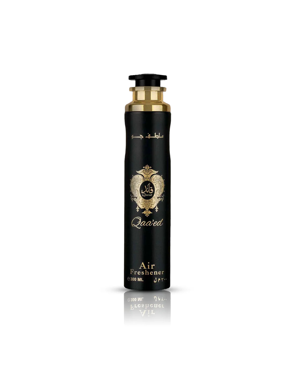 Lattafa Qaaed Air Freshener 300 ml - Luxuriöser Raumspray mit Noten von Ambra, Zimt und Vanille