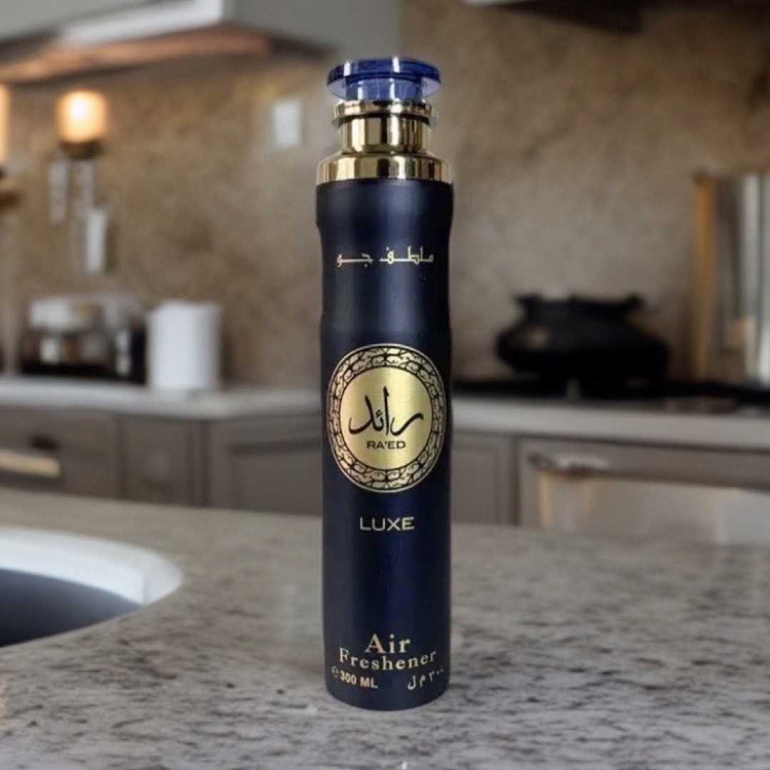Lattafa Raed Air Freshener 300 ml - Luxuriöser Raumspray mit Noten von Bergamotte, Lavendel, Zedernholz und mehr