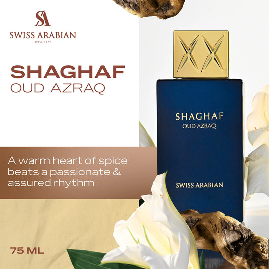 SWISS ARABIAN Shaghaf Oud Azraq - Eau de Parfum 75ml