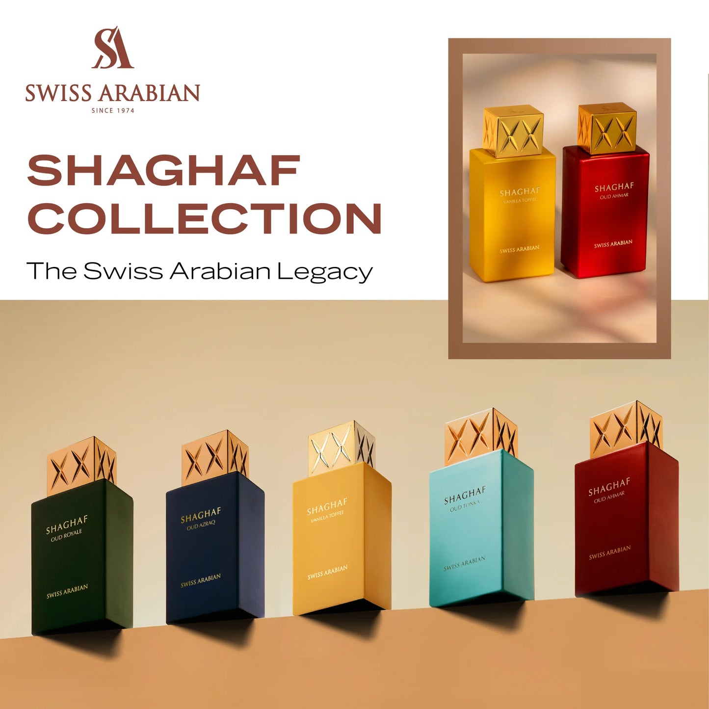 SWISS ARABIAN Shaghaf Oud Ahmar - Eau de Parfum 75ml