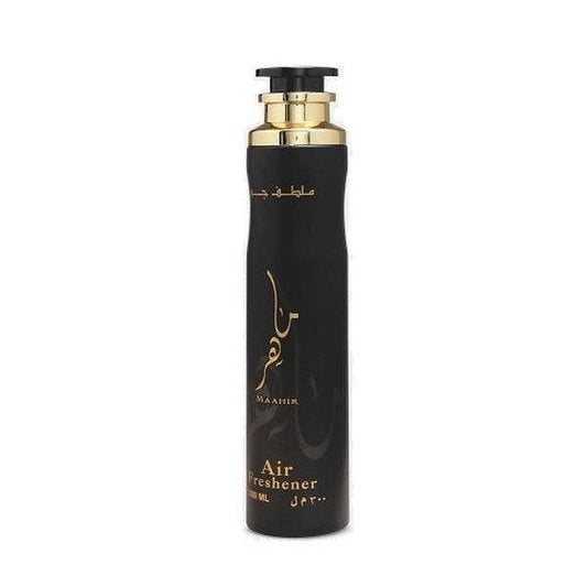 Lattafa Maahir Black Edition Raumspray (300 ml) - Rosa Pfeffer, Safran & Zedernholz