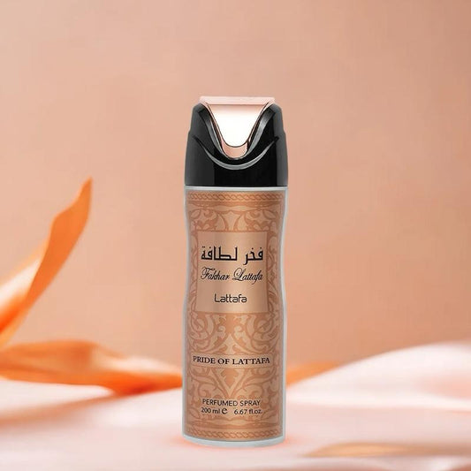 Lattafa Fakhar Deodorant Bodyspray 200 ml – Üppige Blumensüße & elegante Raffinesse