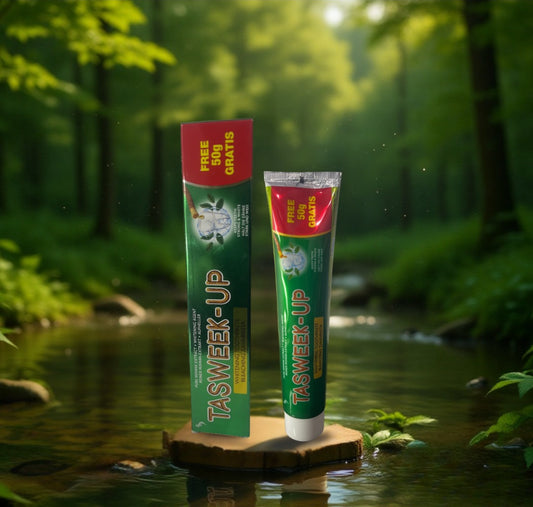 TASWEEK UP – Whitening Zahnpasta - Natürliche Zahnpflege mit purem Miswak-Extrakt