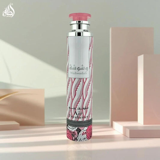 Lattafa Washwashah Air Freshener (300 ml) - Himbeere, Rosa Pfeffer & mehr