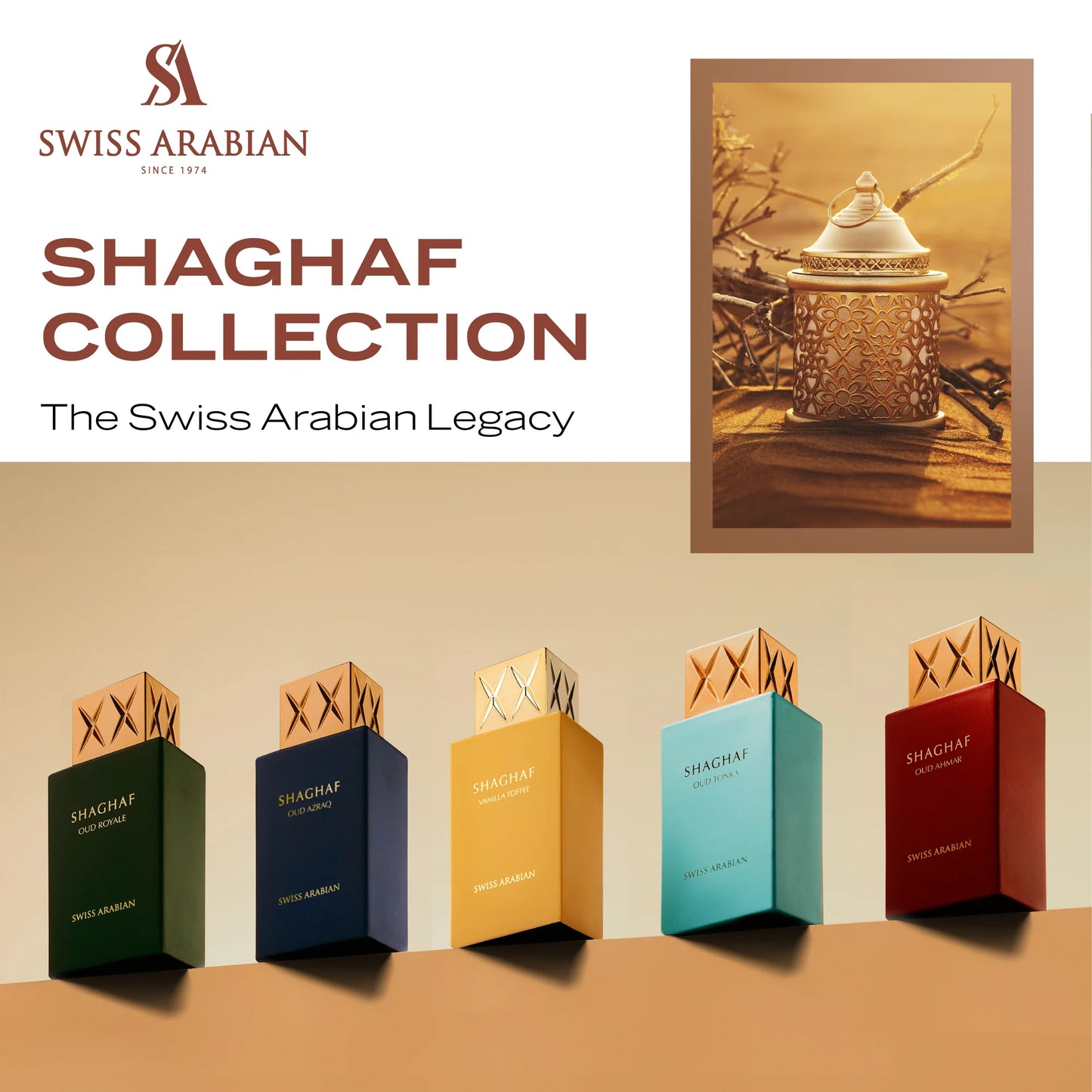 SWISS ARABIAN Shaghaf Oud - Eau de Parfum 75ml