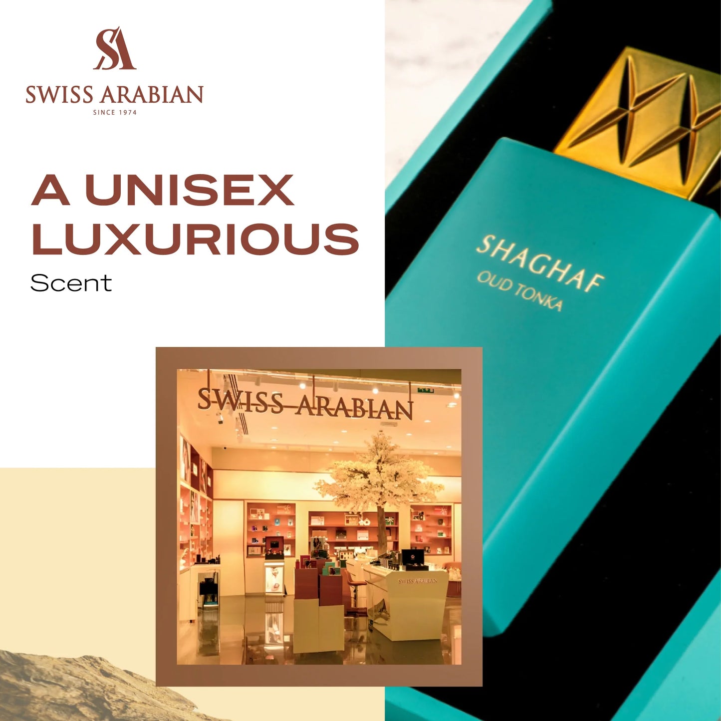 SWISS ARABIAN Shaghaf Oud Tonka - Eau de Parfum 75ml